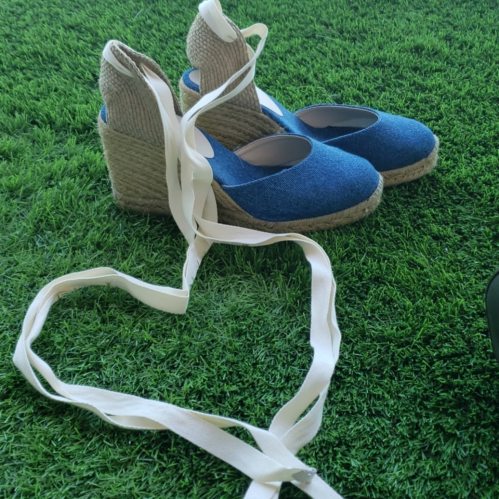 Aldo espadrilles wedge heel